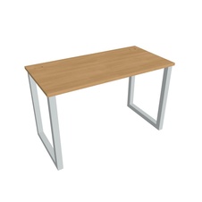 HOBIS kancelársky stôl rovný - UE O 1200, hĺbka 60 cm, dub