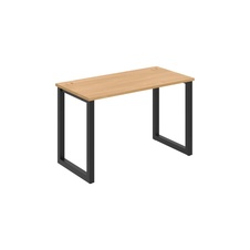 HOBIS kancelársky stôl rovný - UE O 1200, hĺbka 60 cm, dub - 1