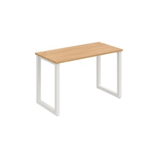 HOBIS kancelársky stôl rovný - UE O 1200, hĺbka 60 cm, dub - 2