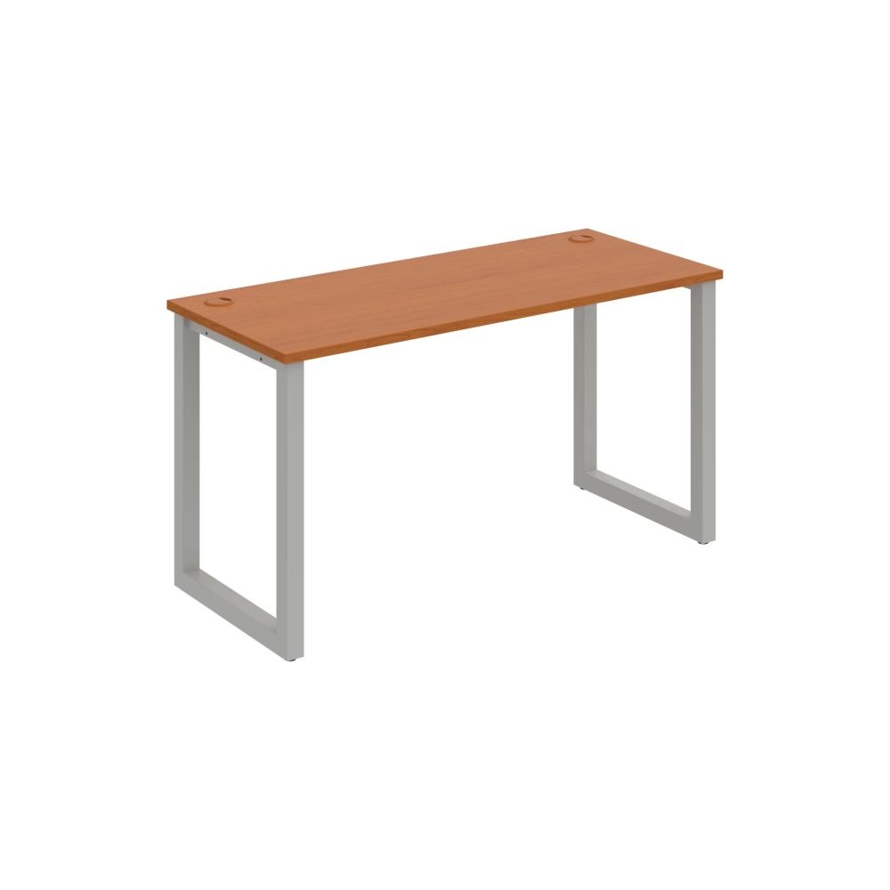 HOBIS kancelársky stôl rovný - UE O 1400, hĺbka 60 cm, čerešňa