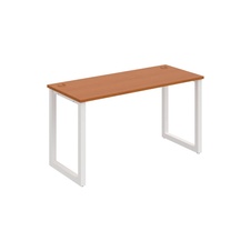 HOBIS kancelársky stôl rovný - UE O 1400, hĺbka 60 cm, čerešňa - 2