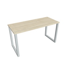 HOBIS kancelársky stôl rovný - UE O 1400, hĺbka 60 cm, agát