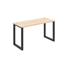HOBIS kancelársky stôl rovný - UE O 1400, hĺbka 60 cm, agát - 1