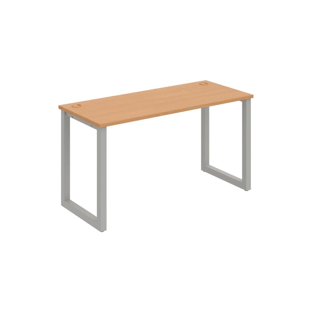 HOBIS kancelársky stôl rovný - UE O 1400, hĺbka 60 cm, buk