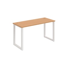 HOBIS kancelársky stôl rovný - UE O 1400, hĺbka 60 cm, buk - 2
