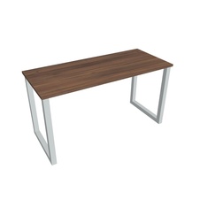 HOBIS kancelársky stôl rovný - UE O 1400, hĺbka 60 cm, orech