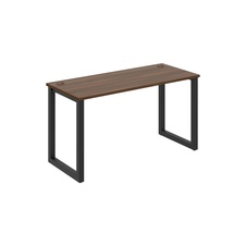 HOBIS kancelársky stôl rovný - UE O 1400, hĺbka 60 cm, orech - 1