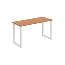 HOBIS kancelársky stôl rovný - UE O 1400, hĺbka 60 cm, jelša - 2