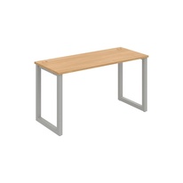 HOBIS kancelársky stôl rovný - UE O 1400, hĺbka 60 cm, dub