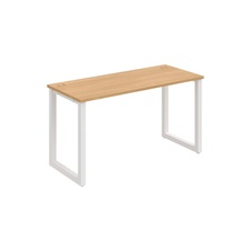 HOBIS kancelársky stôl rovný - UE O 1400, hĺbka 60 cm, dub - 2