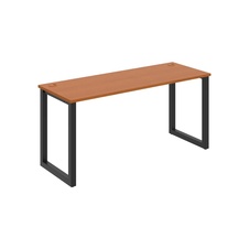 HOBIS kancelársky stôl rovný - UE O 1600, hĺbka 60 cm, čerešňa - 1