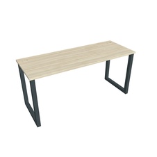 HOBIS kancelársky stôl rovný - UE O 1600, hĺbka 60 cm, agát