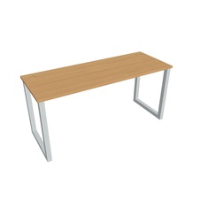 HOBIS kancelársky stôl rovný - UE O 1600, hĺbka 60 cm, buk