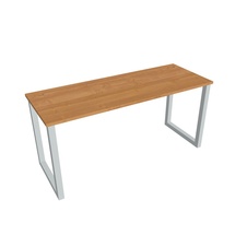 HOBIS kancelársky stôl rovný - UE O 1600, hĺbka 60 cm, jelša