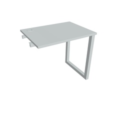 HOBIS prídavný stôl rovný - UE O 800 R, hĺbka 60 cm, šedá