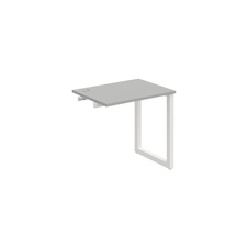 HOBIS prídavný stôl rovný - UE O 800 R, hĺbka 60 cm, šedá - 2