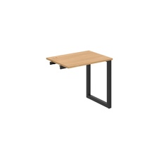 HOBIS prídavný stôl rovný - UE O 800 R, hĺbka 60 cm, dub - 1