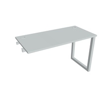 HOBIS prídavný stôl rovný - UE O 1200 R, hĺbka 60 cm, šedá