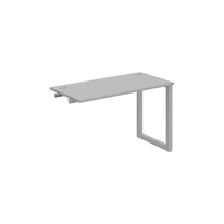 HOBIS prídavný stôl rovný - UE O 1200 R, hĺbka 60 cm, šedá