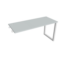HOBIS prídavný stôl rovný - UE O 1400 R, hĺbka 60 cm, šedá - 2