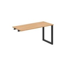 HOBIS prídavný stôl rovný - UE O 1400 R, hĺbka 60 cm, dub - 1