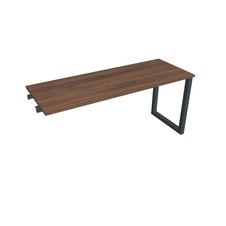 HOBIS prídavný stôl rovný - UE O 1600 R, hĺbka 60 cm, orech - 1