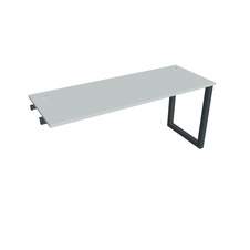 HOBIS prídavný stôl rovný - UE O 1600 R, hĺbka 60 cm, šedá - 1