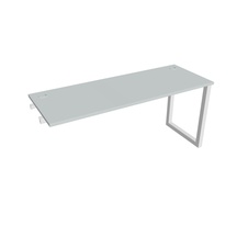 HOBIS prídavný stôl rovný - UE O 1600 R, hĺbka 60 cm, šedá - 2