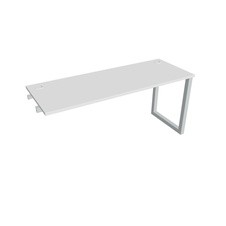 HOBIS prídavný stôl rovný - UE O 1600 R, hĺbka 60 cm, biela