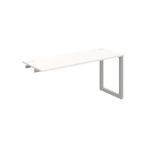 HOBIS prídavný stôl rovný - UE O 1600 R, hĺbka 60 cm, biela