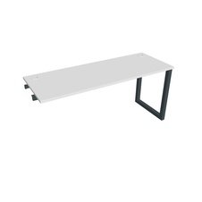 HOBIS prídavný stôl rovný - UE O 1600 R, hĺbka 60 cm, biela - 1