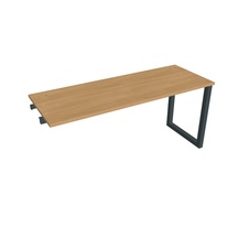 HOBIS prídavný stôl rovný - UE O 1600 R, hĺbka 60 cm, dub - 1