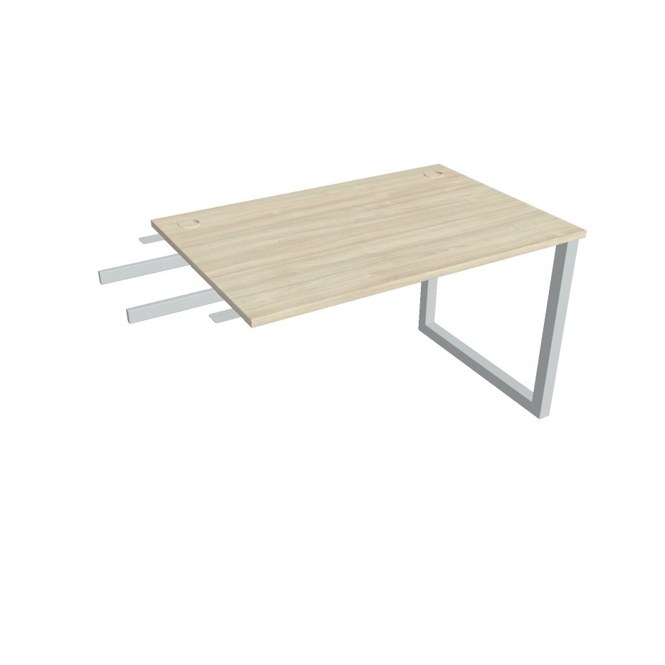 HOBIS prídavný stôl do uhla - US O 1200 RU, hĺbka 80 cm, agát