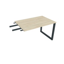 HOBIS prídavný stôl do uhla - US O 1200 RU, hĺbka 80 cm, agát - 1