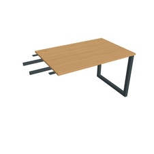 HOBIS prídavný stôl do uhla - US O 1200 RU, hĺbka 80 cm, buk - 1