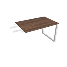 HOBIS prídavný stôl do uhla - US O 1200 RU, hĺbka 80 cm, orech - 2