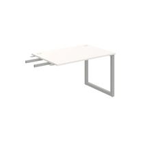 HOBIS prídavný stôl do uhla - US O 1200 RU, hĺbka 80 cm, biala
