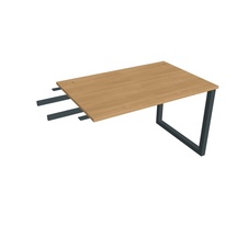 HOBIS prídavný stôl do uhla - US O 1200 RU, hĺbka 80 cm, dub - 1