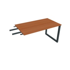 HOBIS prídavný stôl do uhla - US O 1400 RU, hĺbka 80 cm, čerešňa - 1