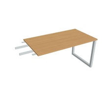 HOBIS prídavný stôl do uhla - US O 1400 RU, hĺbka 80 cm, buk
