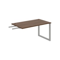 HOBIS prídavný stôl do uhla - US O 1400 RU, hĺbka 80 cm, orech