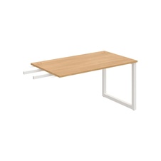 HOBIS prídavný stôl do uhla - US O 1400 RU, hĺbka 80 cm, dub - 2
