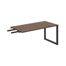 HOBIS prídavný stôl do uhla - US O 1600 RU, hĺbka 80 cm, orech - 1