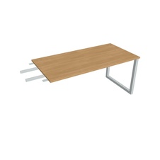HOBIS prídavný stôl do uhla - US O 1600 RU, hĺbka 80 cm, dub