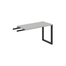HOBIS prídavný stôl do uhla - UE O 1200 RU, hĺbka 60 cm, šedá - 1