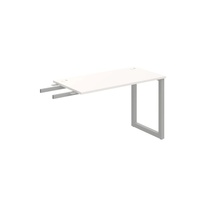 HOBIS prídavný stôl do uhla - UE O 1200 RU, hĺbka 60 cm, biela