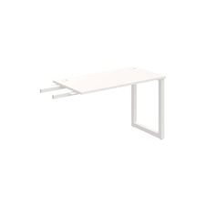 HOBIS prídavný stôl do uhla - UE O 1200 RU, hĺbka 60 cm, biela - 2