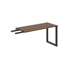 HOBIS prídavný stôl do uhla - UE O 1400 RU, hĺbka 60 cm, orech - 1