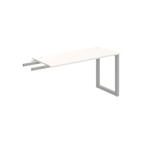HOBIS prídavný stôl do uhla - UE O 1400 RU, hĺbka 60 cm, biela