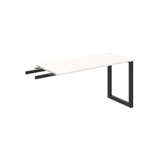 HOBIS prídavný stôl do uhla - UE O 1400 RU, hĺbka 60 cm, biela - 1